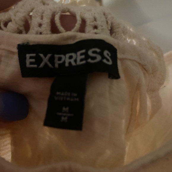 Express Racerback Lace Tank - Picture 3 of 3